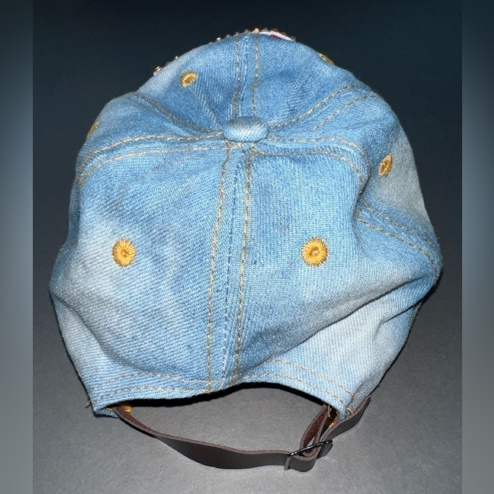 Y2K American Flag Rhinestone Hat - Picture 7 of 10